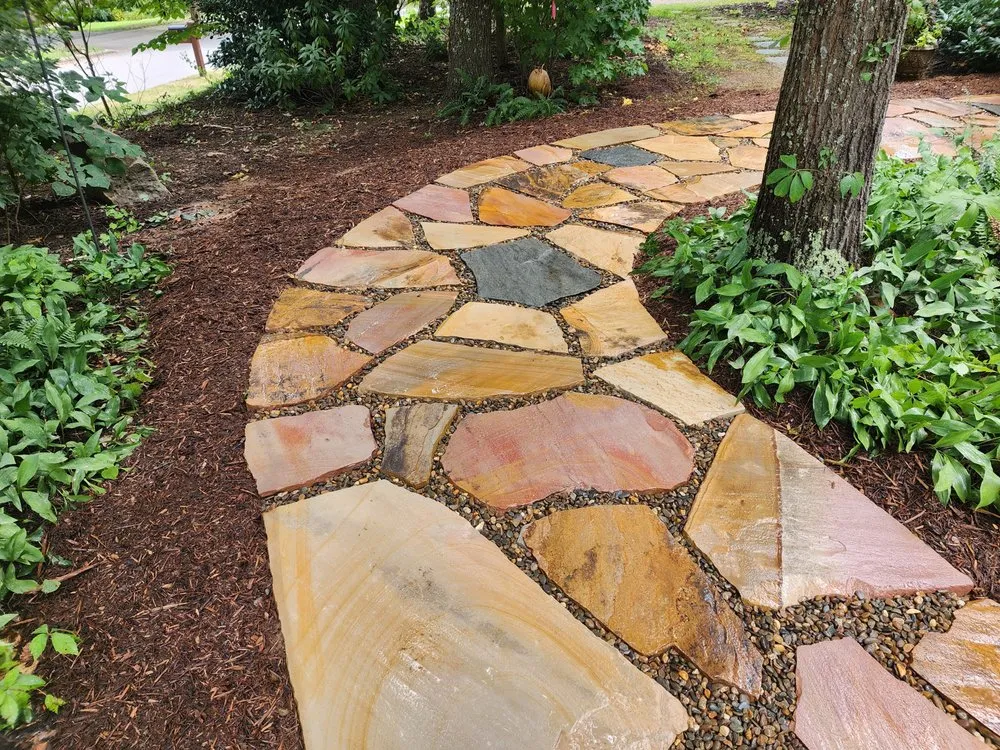 Reliable garden landscaping in Hendersonville, NC by Sharp Edge Landscape