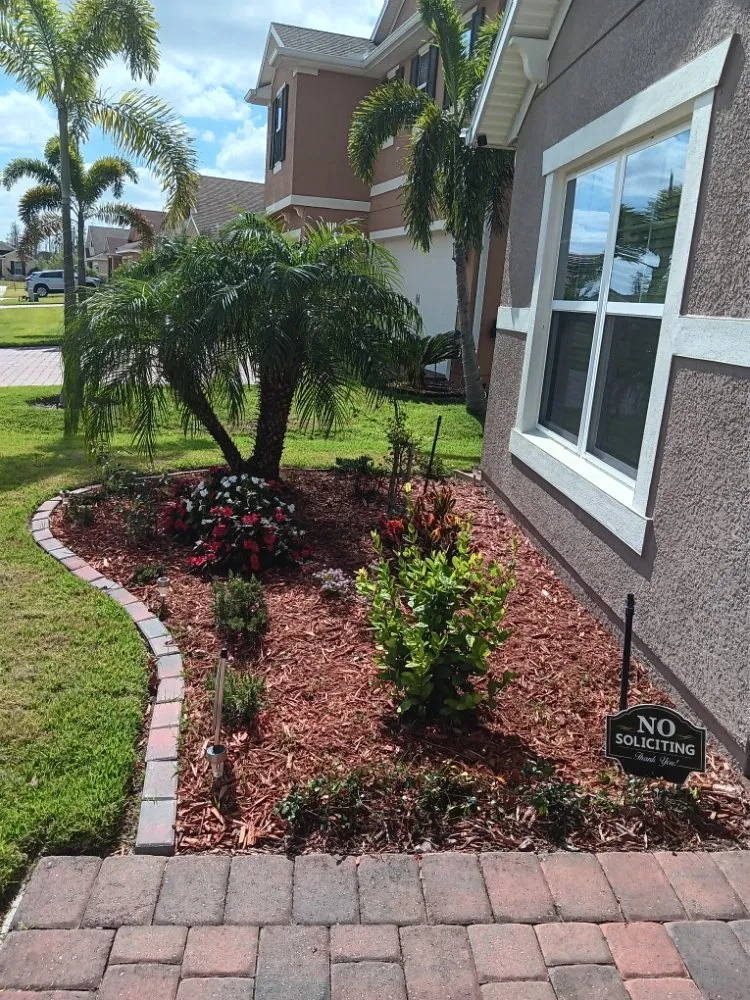 Professional residential landscaping in Poinciana, FL by Sharp Edges Lawn and Home