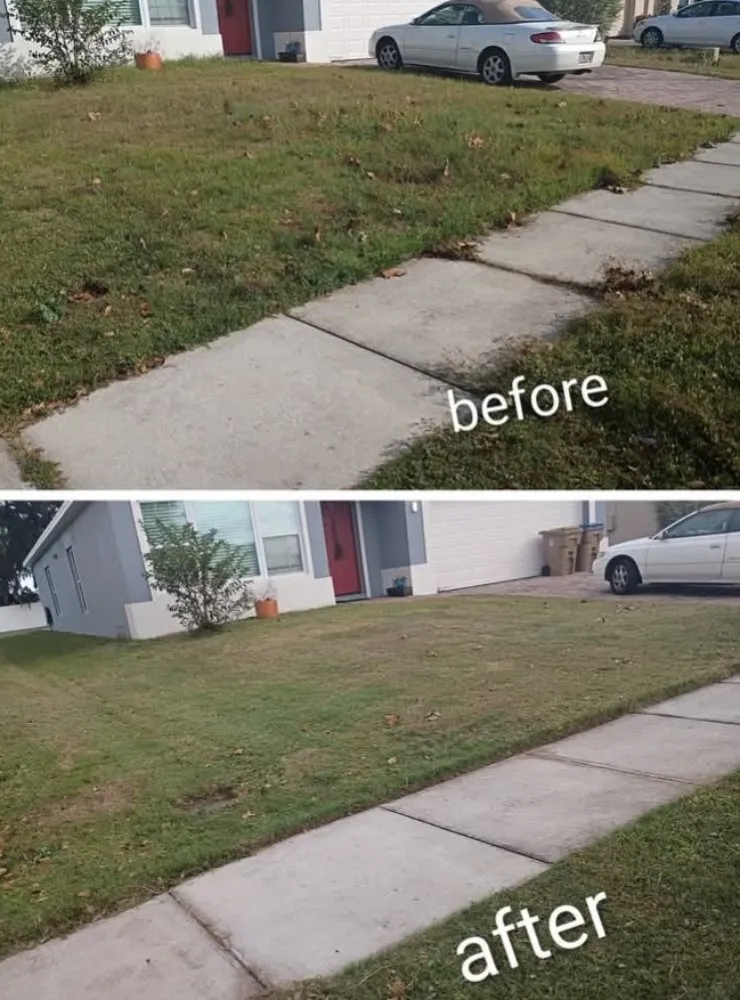 Expert outdoor landscaping in Kissimmee, FL by Sharp Edges Lawn