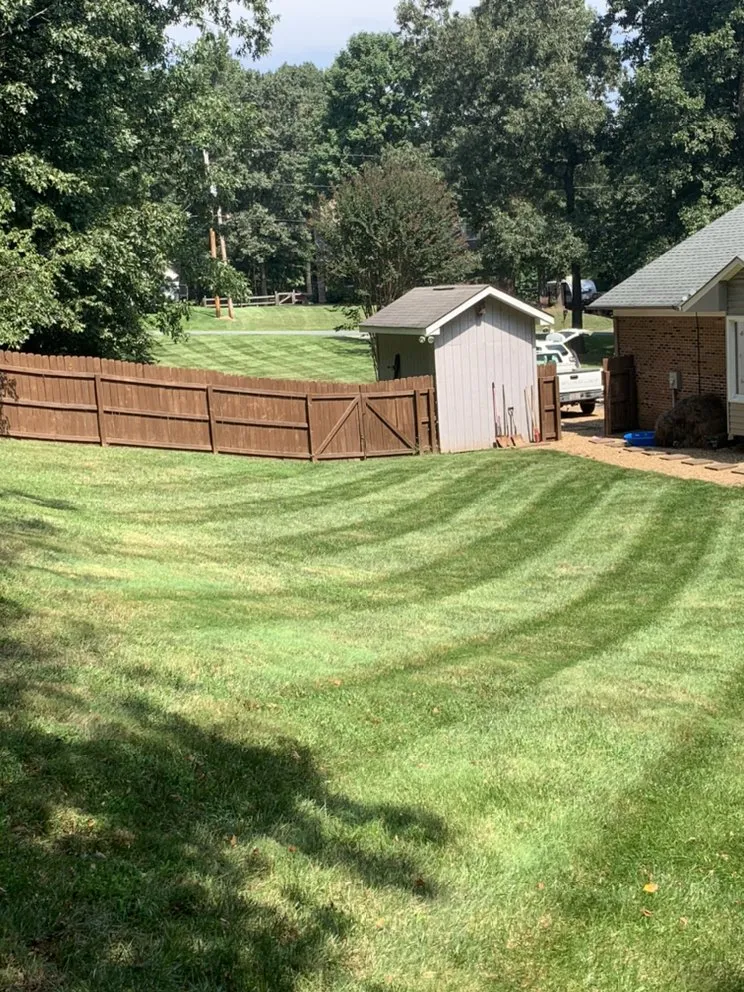 Affordable landscape design with custom design in Harrisburg, NC by Sharp Image LandCare