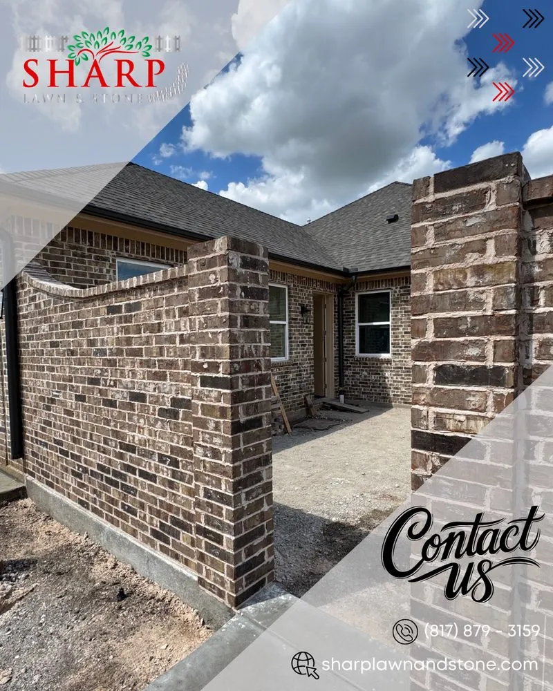 Professional outdoor landscaping experts serving Fort Worth, TX - Sharp Lawn & Stone