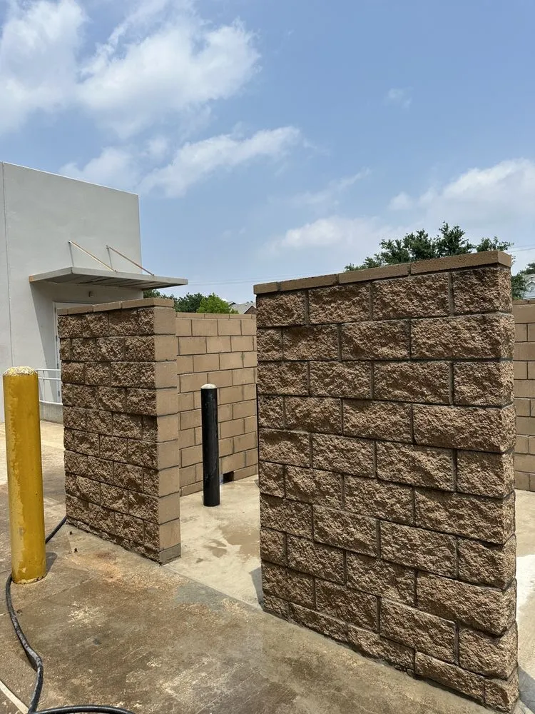 Custom garden landscaping in Fort Worth, TX by Sharp Lawn & Stone