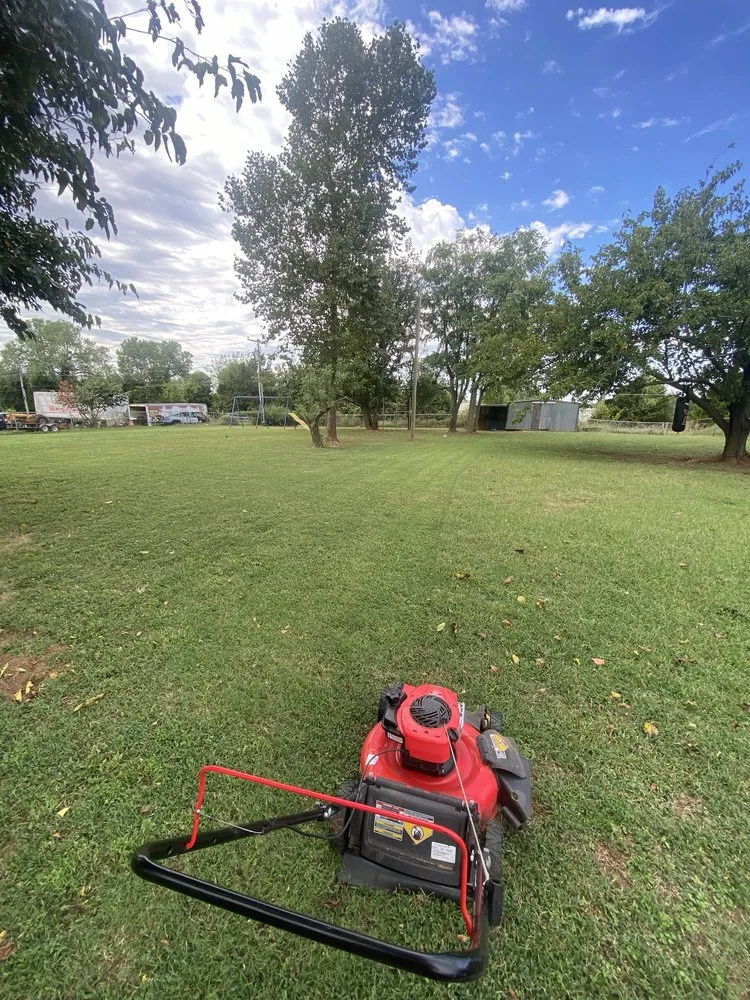 Affordable landscape installation for year-round maintenance in Yukon, OK by Sharp Lawn Care