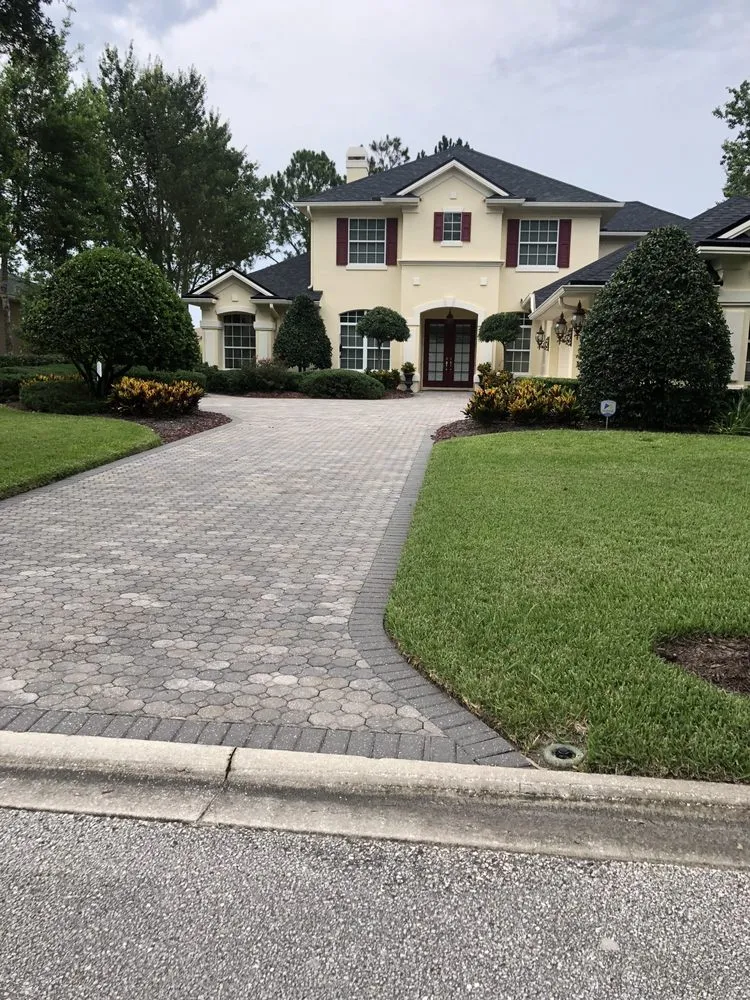 Professional lawn mowing service in St. Augustine, FL by Sharp Lawns