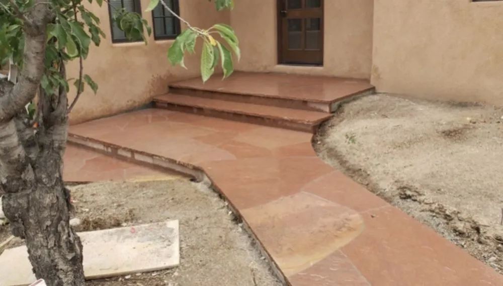 Affordable garden landscaping in Santa Fe, NM by Sharp Masonry & Landscape
