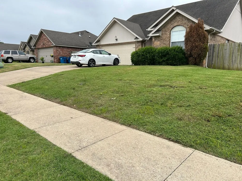 Professional yard maintenance in Bentonville, AR by Sharp Scapes