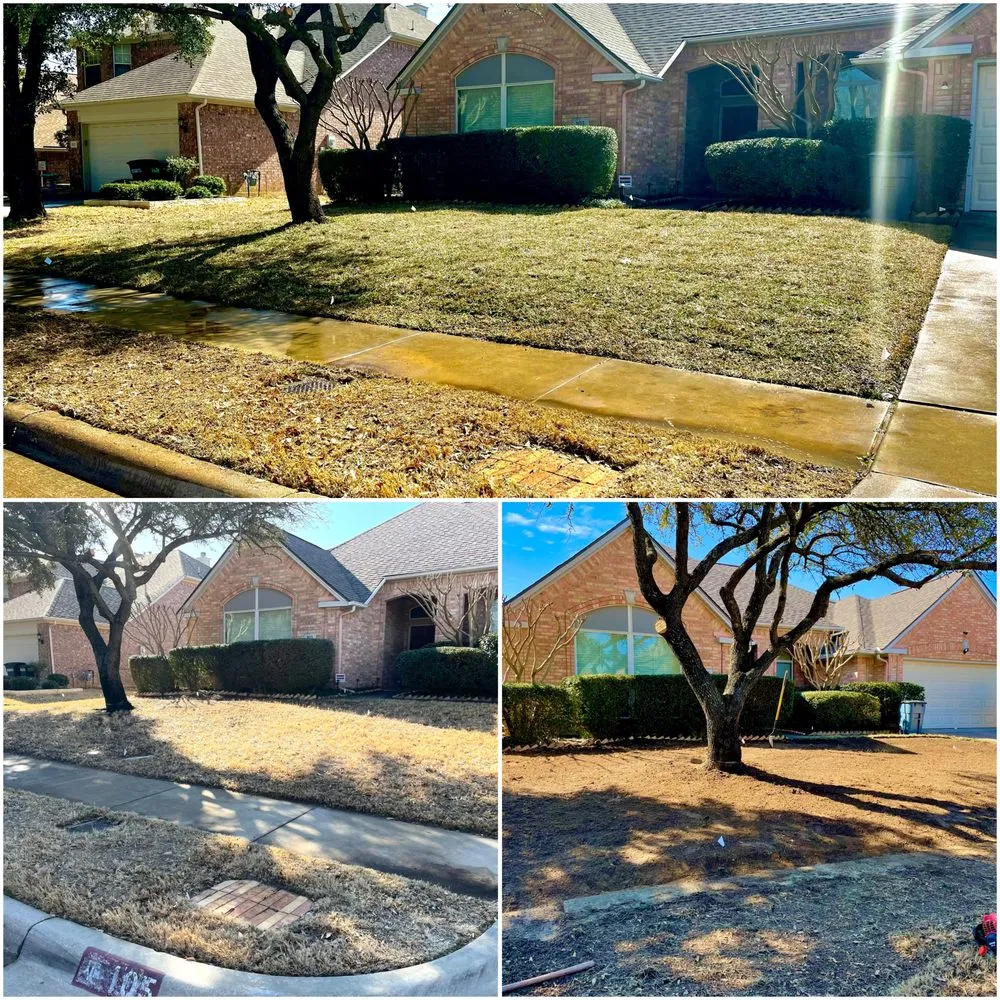 Local landscaping services for year-round maintenance in Weatherford, TX by Sharp Streaks