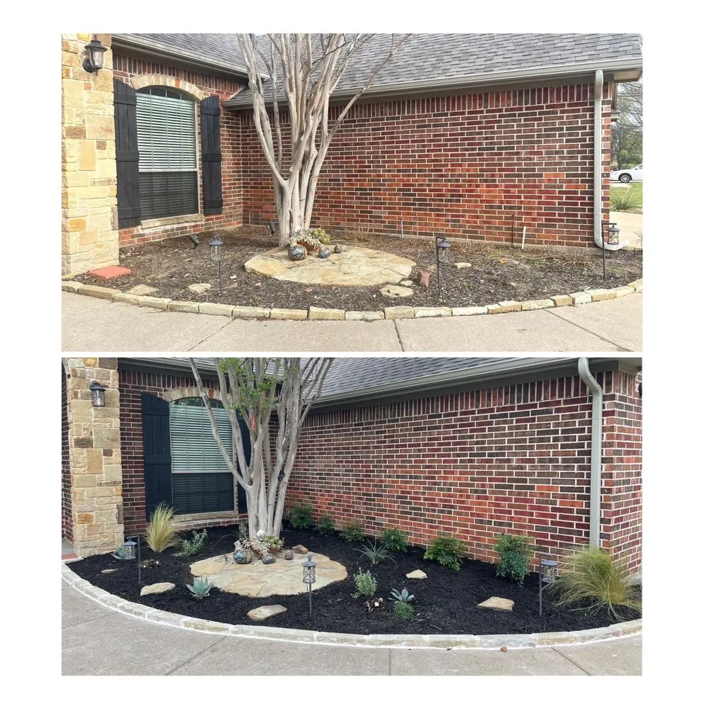 Custom residential landscaping near you across Weatherford, TX - Sharp Streaks