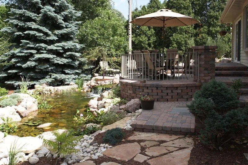 Professional yard cleanup service in De Pere, WI by Sharper Edge Landscaping