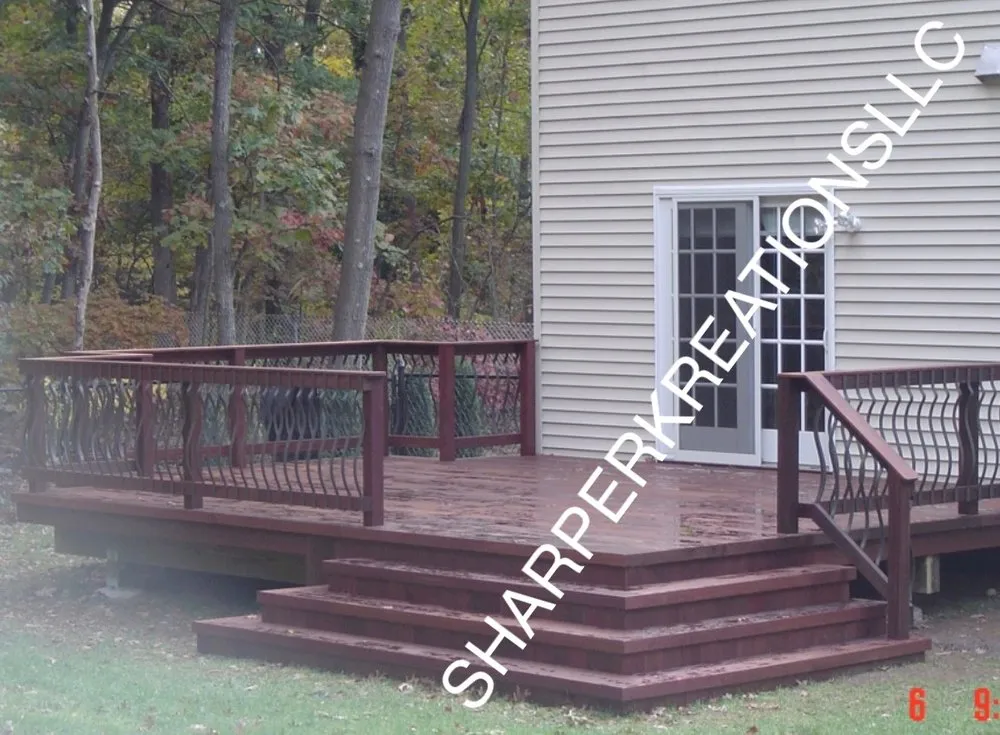 Custom residential landscaping with custom design across Barrington, NH - Sharper Kreations