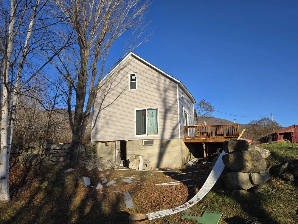 Professional landscape installation with custom design in Berlin, NH by Sharpest Strategy