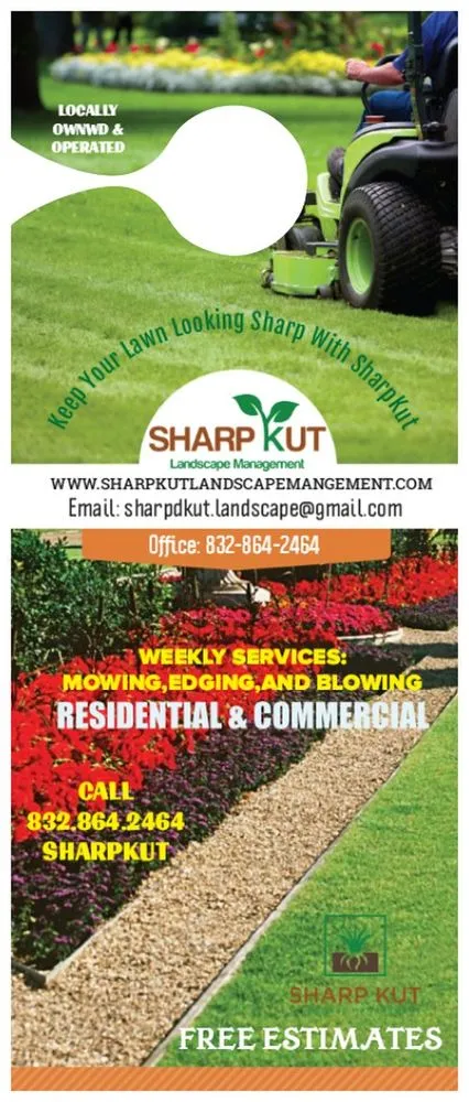 Expert outdoor landscaping for outdoor upgrades in League City, TX by Sharpkut Landscape Management