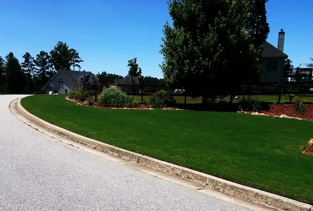 Professional yard maintenance in Dallas, GA by Sharplawns Turf Care