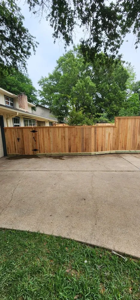 Affordable lawn mowing service for residential properties in Dickinson, TX by Sharps Landscape & Construction