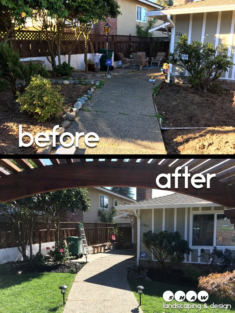 Local lawn mowing service for outdoor upgrades across Fairfax, CA - Shaw Landscaping & Design
