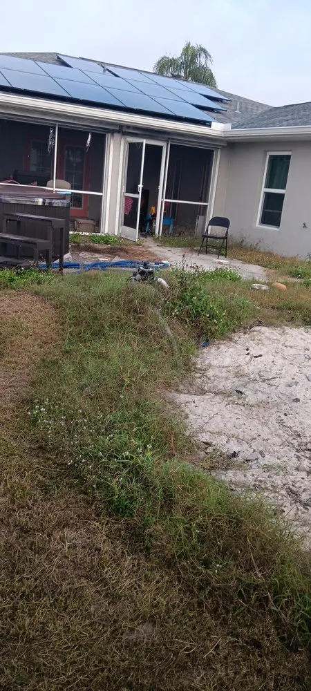 Professional residential landscaping in North Port, FL by Shawn's Lawns