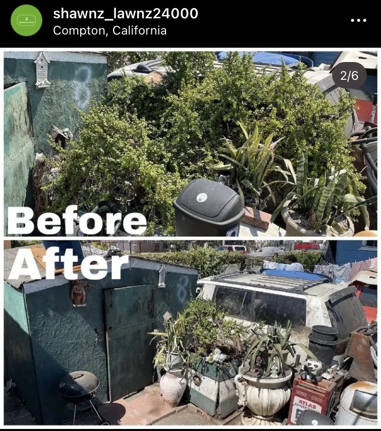 Reliable yard cleanup service in Compton, CA - Shawnz Lawnz 2.0