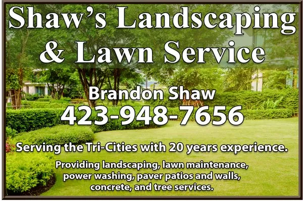 Shaw's Affordable Lawn and Landscaping Logo