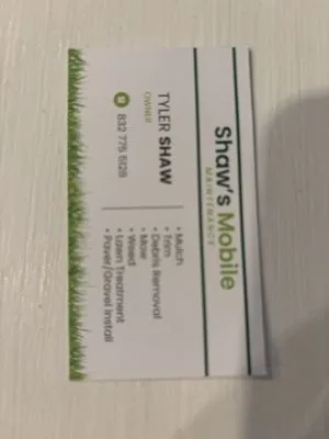 Shaw’s mobile maintenance Logo