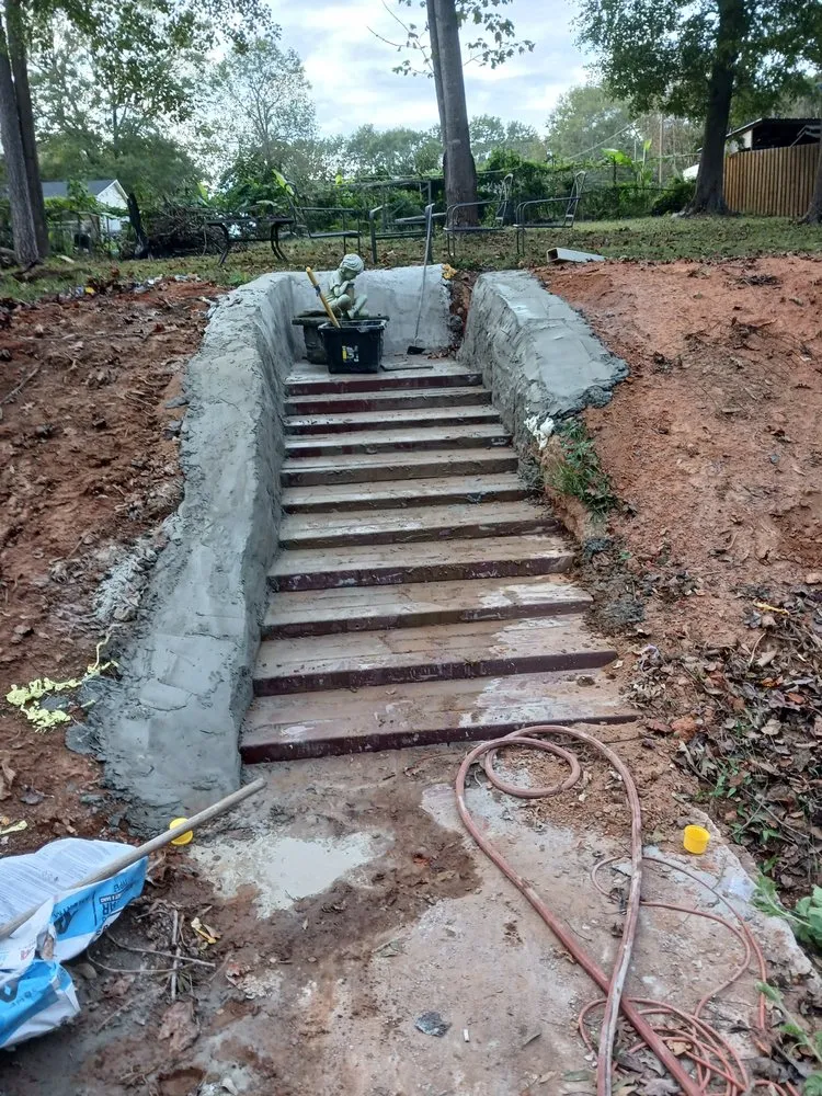 Custom lawn mowing service with custom design in Anderson, SC by Shealys Home Repair Remodeling and Irrigation Tech