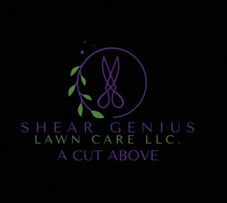 Shear Genius Lawn Care Logo