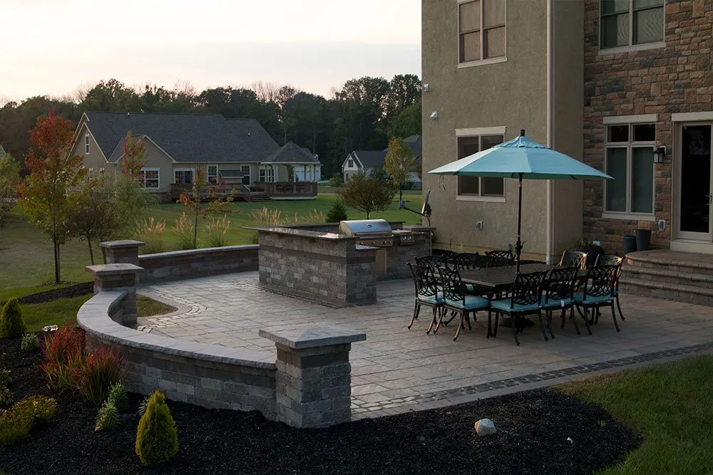 Reliable yard maintenance with custom design across Lewis Center, OH - Shearer Patio & Landscaping
