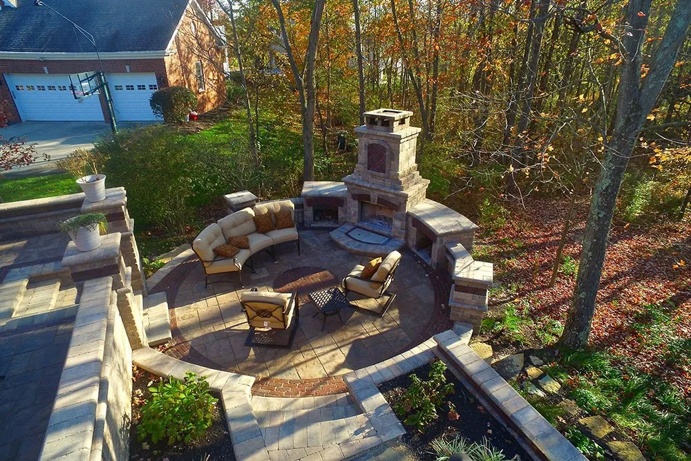 Expert yard maintenance in Lewis Center, OH by Shearer Patio & Landscaping