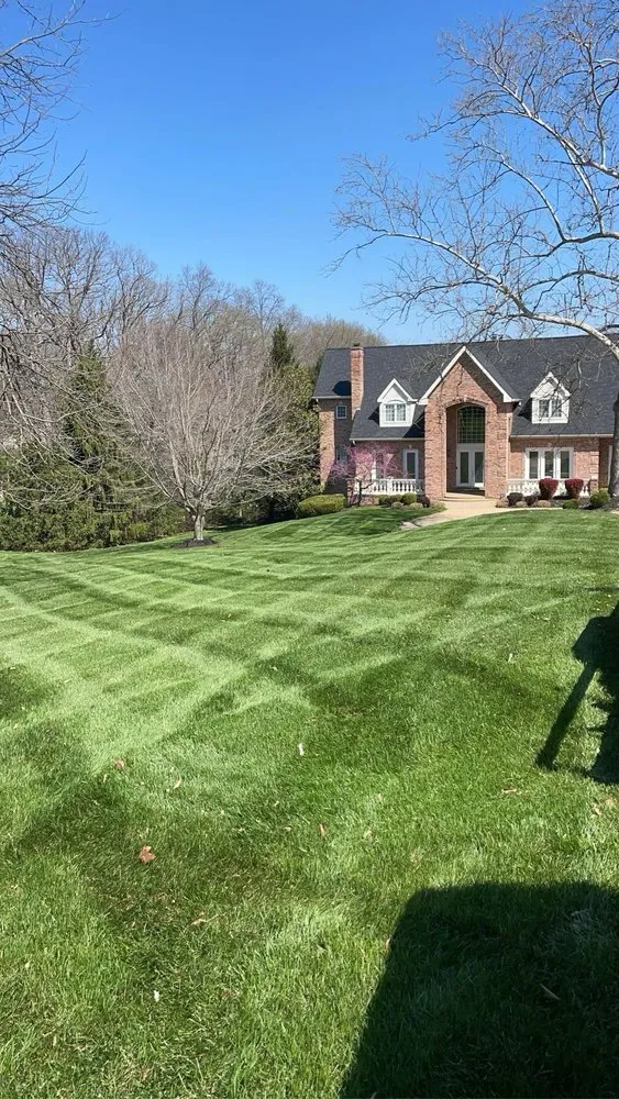 Expert yard maintenance for residential properties in Chesterfield, MO by Shearn Landscaping