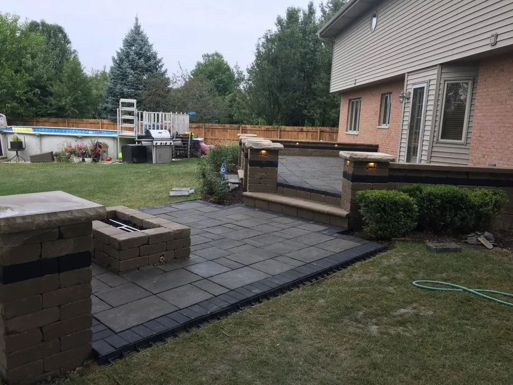 Expert landscape installation for beautiful yards in Downers Grove, IL by Sheer Landscaping