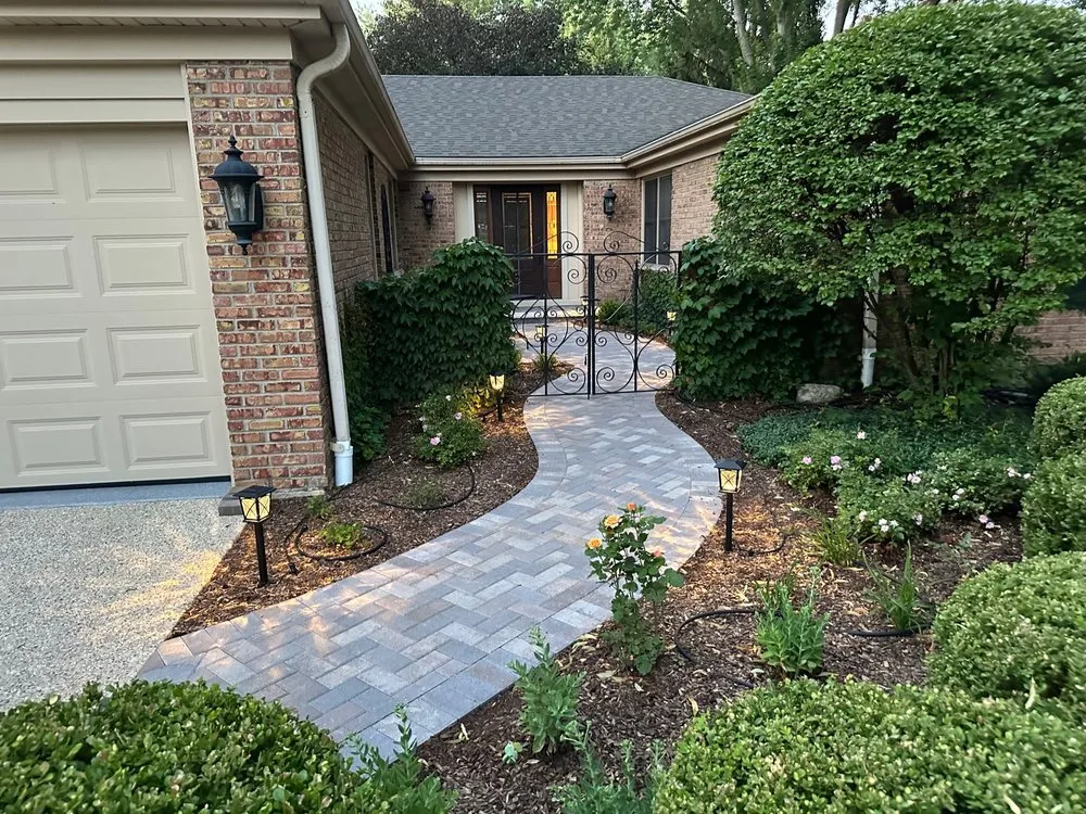 Affordable garden landscaping in Harvard, IL by Sheetz Landscaping