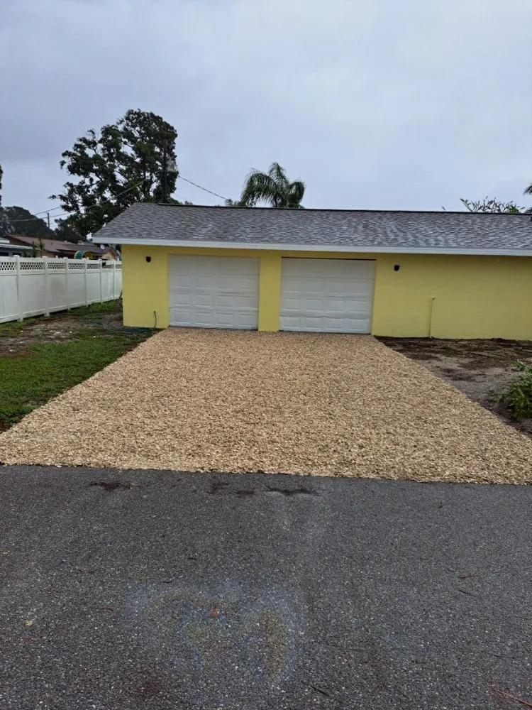 Top-rated yard cleanup service for beautiful yards in Bradenton, FL by Shell Driveways and Landscape