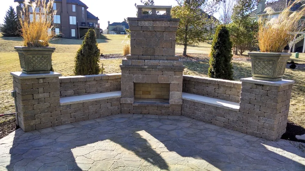 Local landscape installation for homes in Liberty, MO by Sheller Lawn and Landscape, LLC