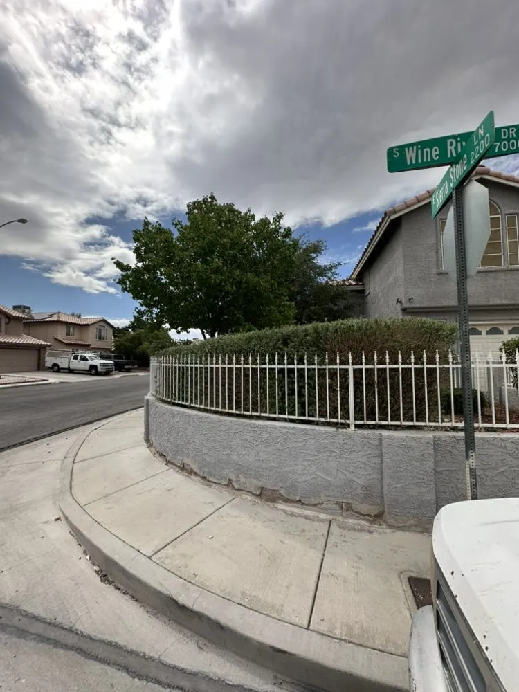 Custom yard cleanup service for residential properties in Las Vegas, NV by Shepherd Landscaping and Maintenance