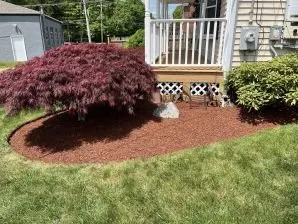 Affordable garden landscaping for homes in Spencer, MA by Shepherd Lawn Maintenance
