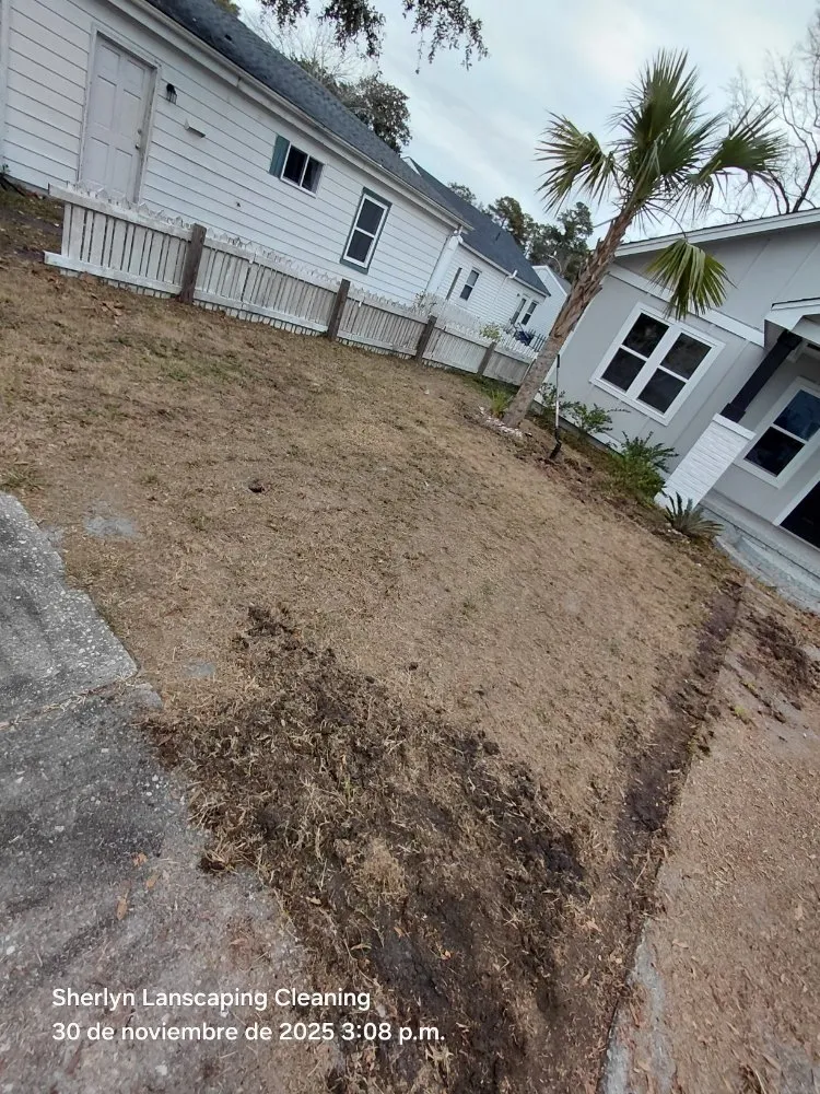 Local lawn care service with custom design in Wilmington, NC by Sherlyn landscaping & cleaning Services LLC