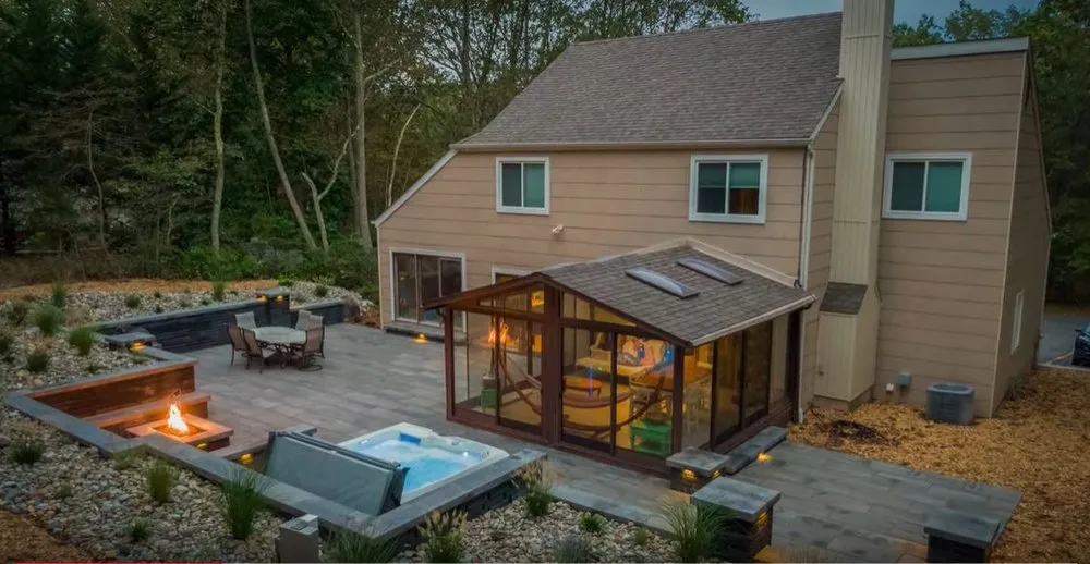 Expert lawn mowing service for residential properties across Southampton, NJ - Sherwood Landscape Lighting & Design