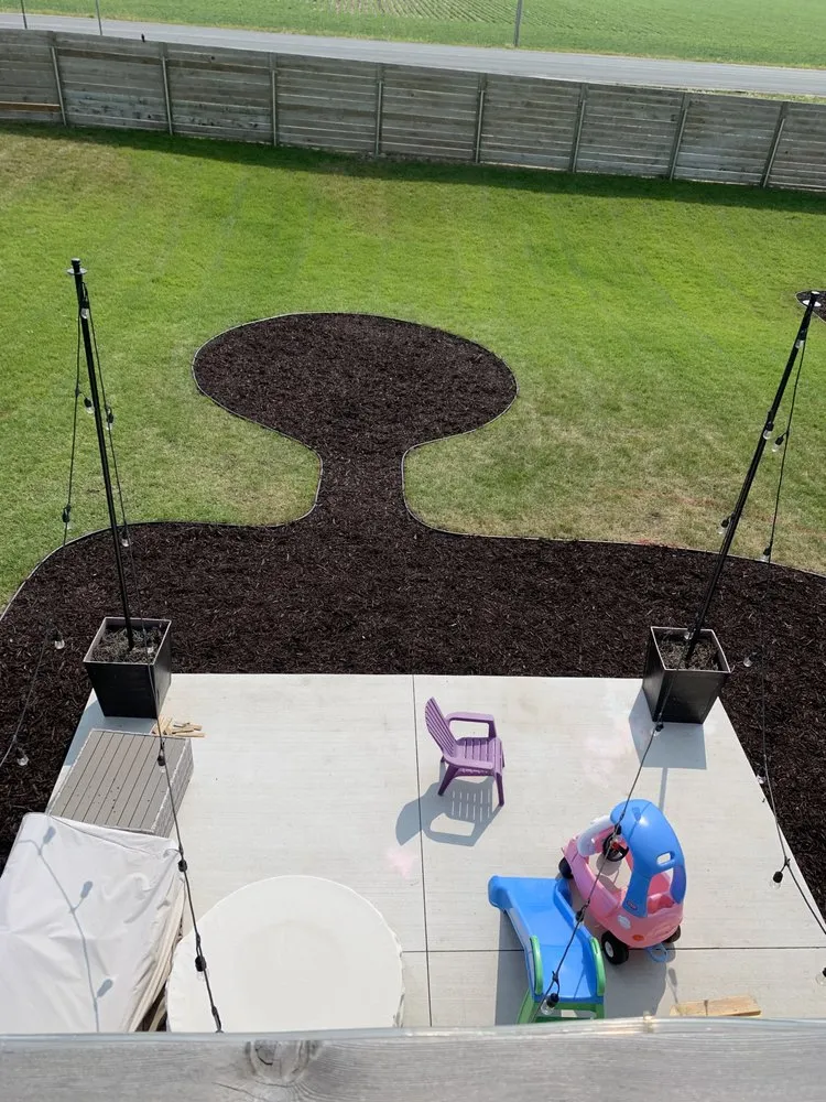 Expert outdoor landscaping in Farmington, MN by Shh-Itz Electric lawn care services