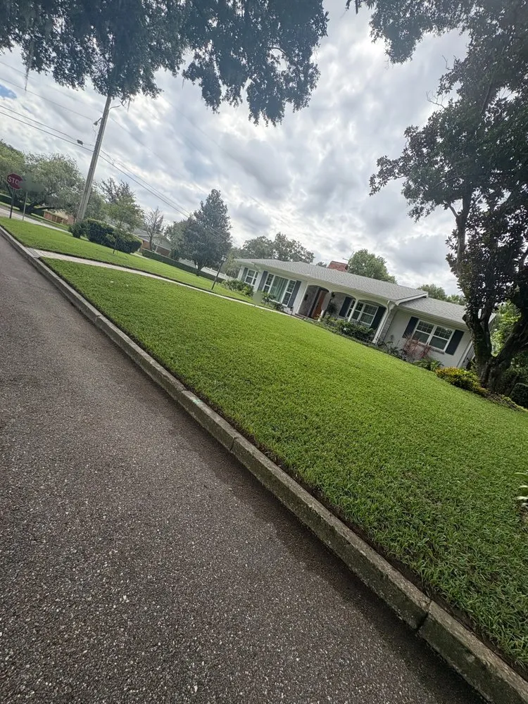 Affordable residential landscaping with custom design in Aloma, FL by Shhh Yardkeeping