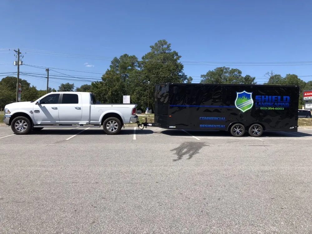 Reliable residential landscaping for beautiful yards in Swansea, SC by Shield Landscaping