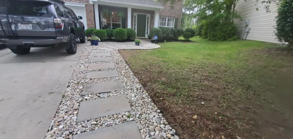 Custom yard cleanup service in Lake Park, NC - Shiloh Hardscaping