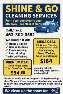 Shine & Go Cleaning Logo