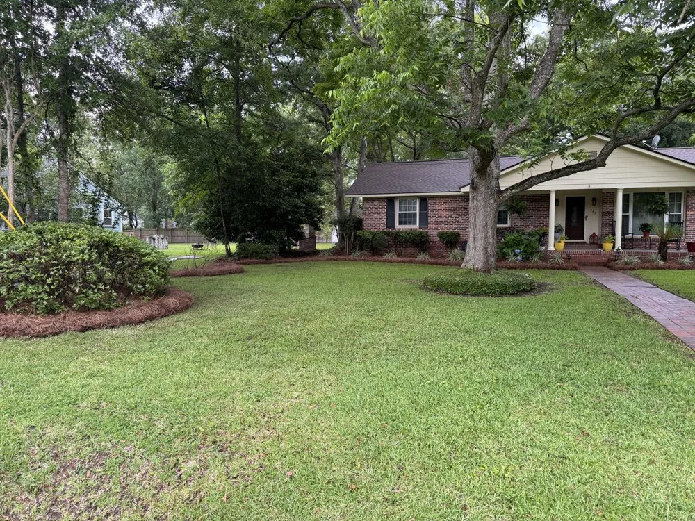 Custom landscaping services with custom design in North Charleston, SC by Shine & Grow Solutions