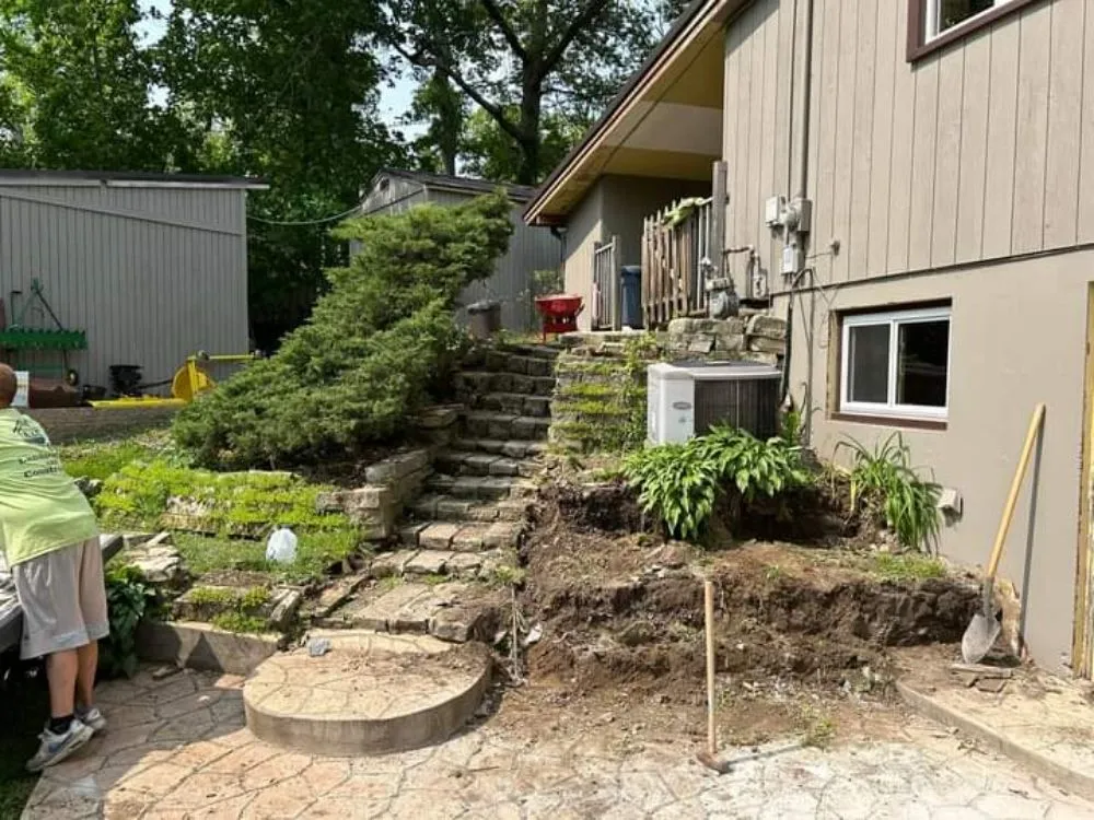Reliable yard cleanup service for residential properties in Peoria, IL by Shine Bright Solutions