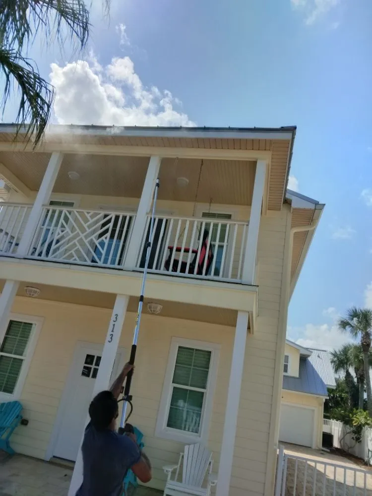 Local landscape design experts serving Edgewater, FL - Shine Brite pressure washing and lawn maintenance