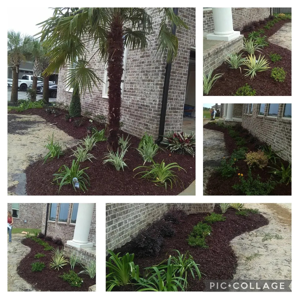 Custom outdoor landscaping for beautiful yards in Picayune, MS by Shine The Light Garden And Landscaping