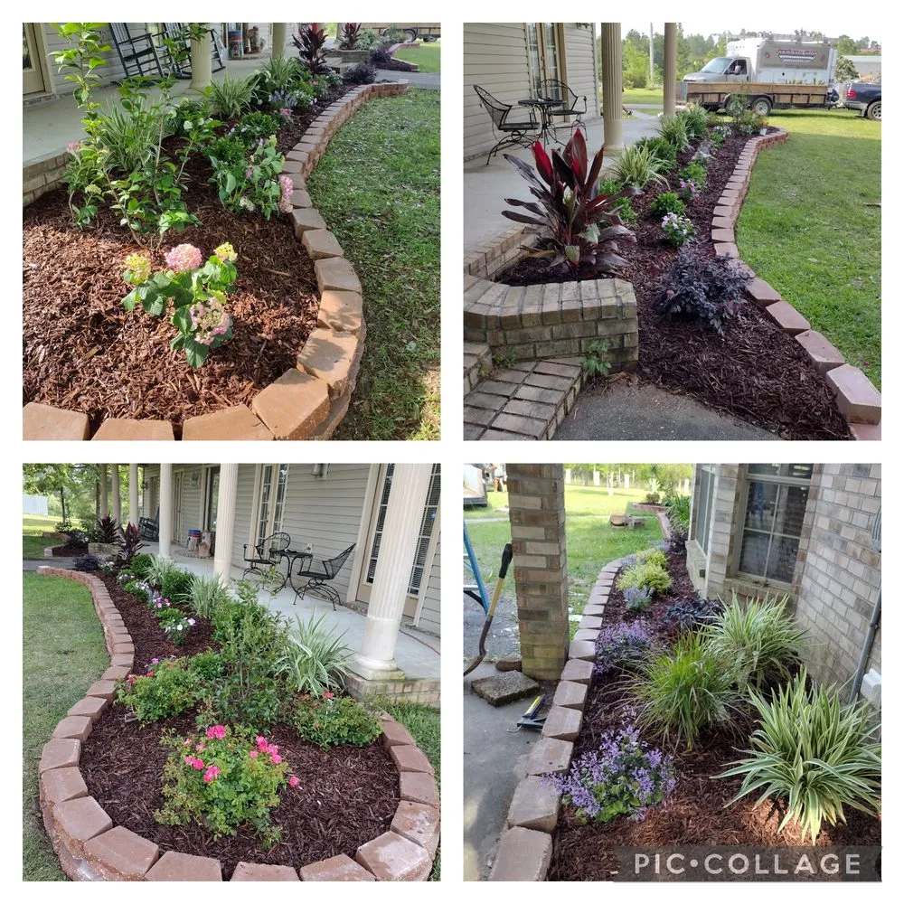 Custom outdoor landscaping near you in Picayune, MS by Shine The Light Garden And Landscaping
