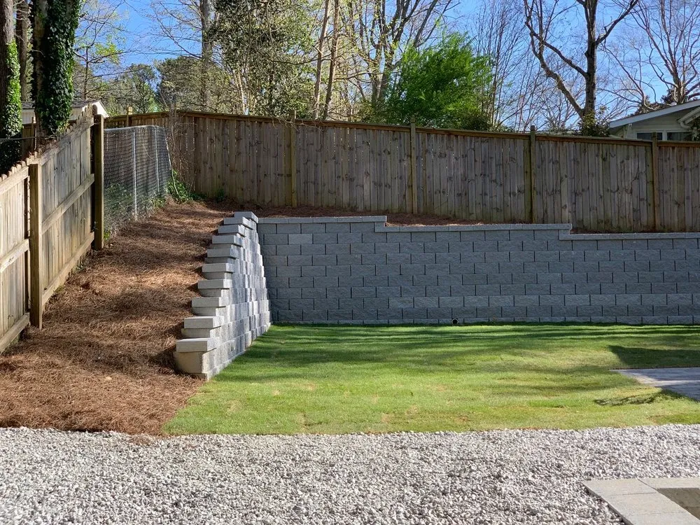 Affordable yard cleanup service with custom design in Atlanta, GA by SHM Landscape