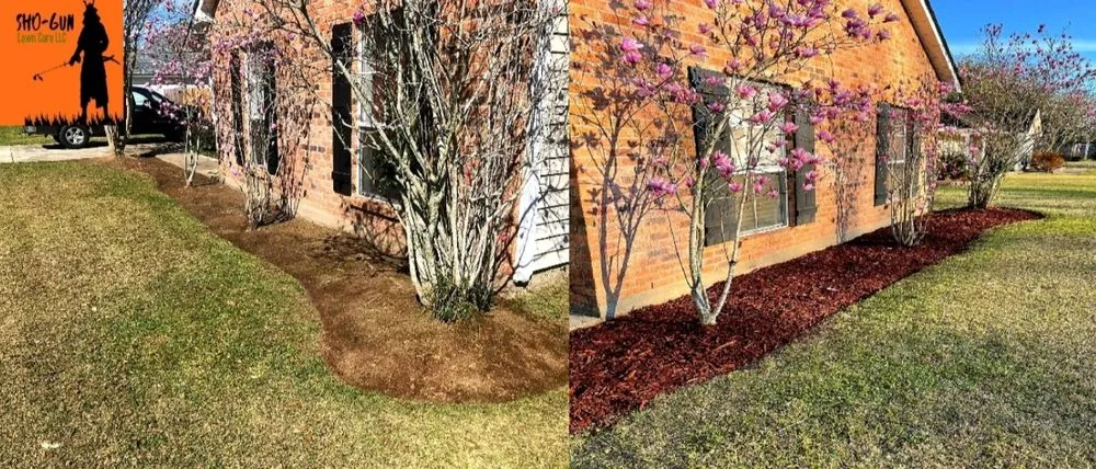 Professional garden landscaping in Gonzales, LA - Sho Gun LawnCare