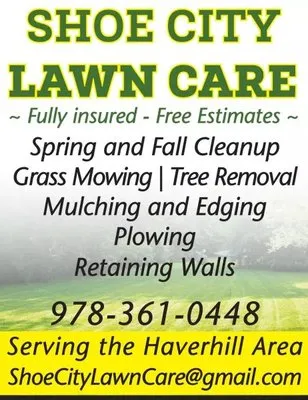 Shoe City Lawn Care Logo
