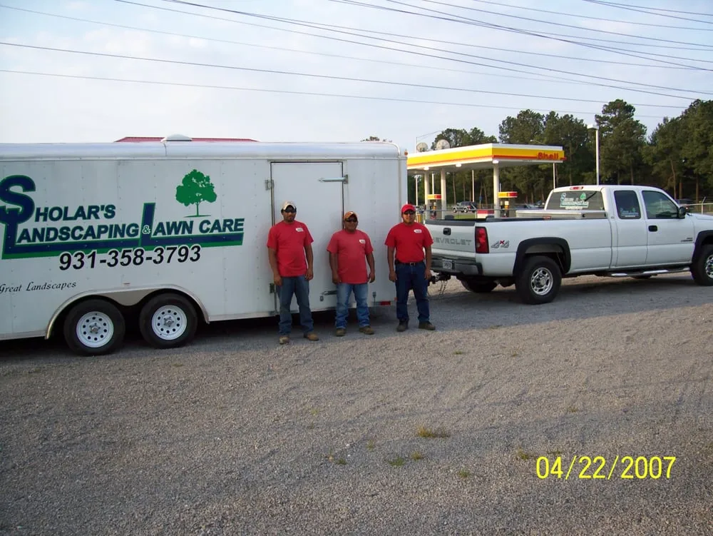 Custom landscape installation with custom design across Clarksville, TN - Sholar's Landscaping & Lawn Care